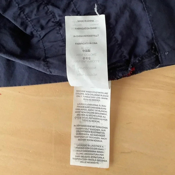 Crewcuts Navy Blue Elastic Waist Pull on Cotton Popplin Skirt with pockets! 12 - Picture 4 of 5